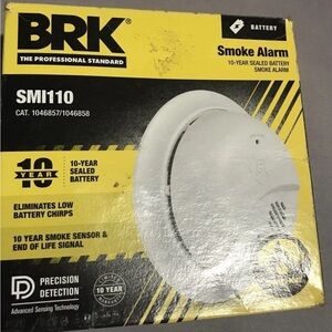BRK SMI110 10-Year Battery Smoke Alarm (1046857) NEW